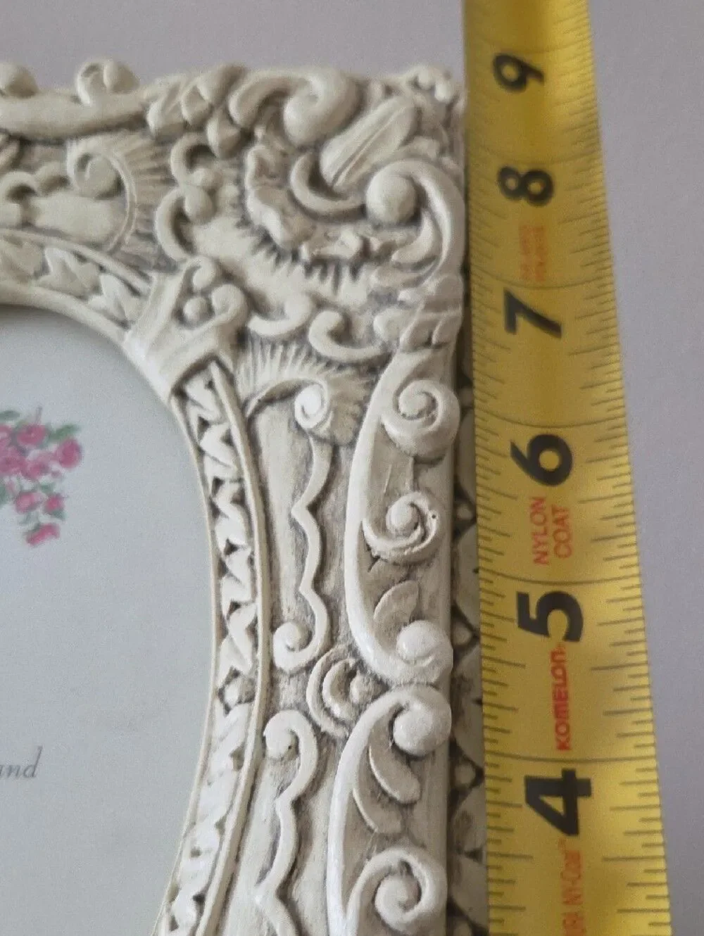 Ornate Ceramic Photo Frame -